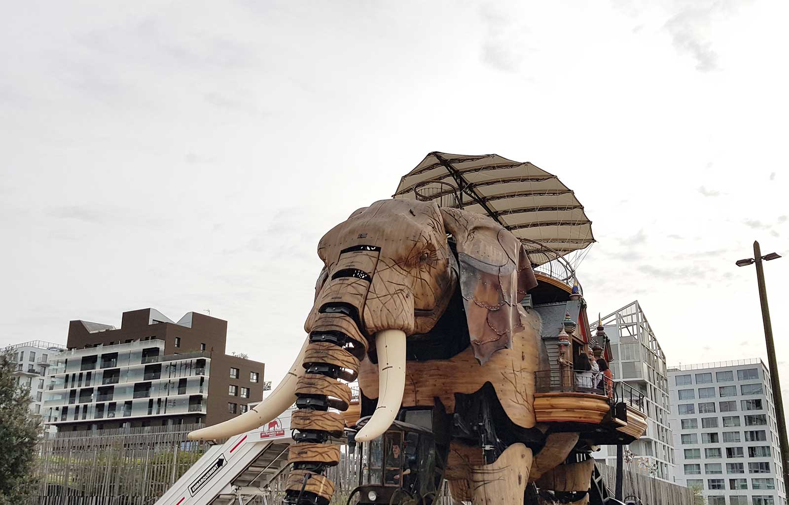 Nantes les machines de l'île grand éléphant