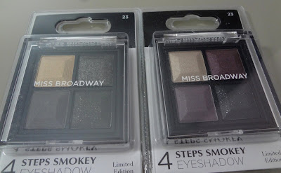 Palette Gold e Palette Mauve - 4 steps Smokey Eyeshadows by Miss Broadway