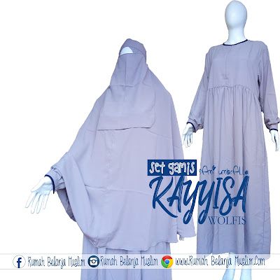 Gamis Babydoll Kayyisa Abu Muda WOlfis