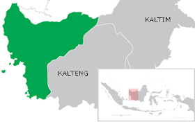 Peta letak kabupaten dan kota di Jawa Timur