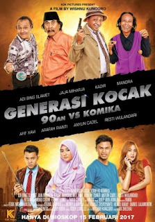 Download Film GENERASI KOCAK: 90AN VS KOMIKA (2017) Full Movie