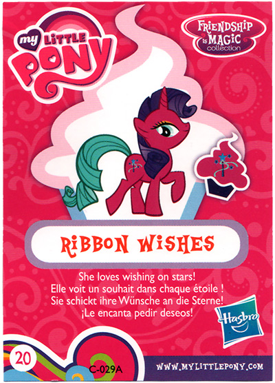 MLP Ribbon Wishes Blind Bag Cards  MLP Merch