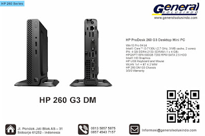 HP V190 LED 18.5" HP ProDesk 260 G3 Desktop Mini PC