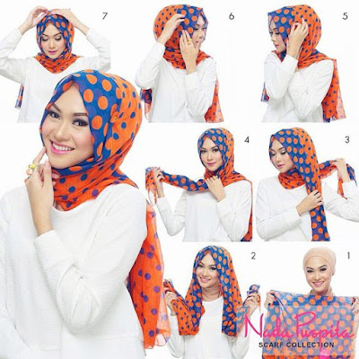 Tutorial Hijab Modern