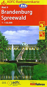 ADFC-Radtourenkarte 9 Brandenburg Spreewald 1:150.000, reiß- und wetterfest, GPS-Tracks Download und Online-Begleitheft (ADFC-Radtourenkarte 1:150000)