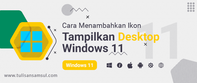 cara Menambahkan Ikon "Tampilkan Desktop" ke Windows 11 atau 10 Taskbar