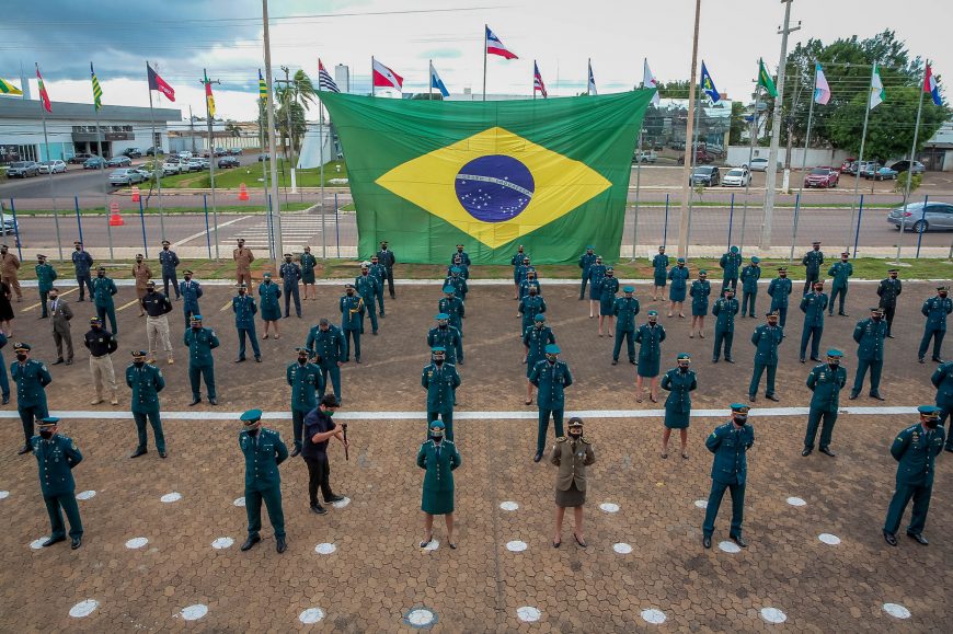 Em comemoração ao Dia de Tiradentes, Polícia Militar realiza formatura geral em Porto Velho nesta sexta-feira