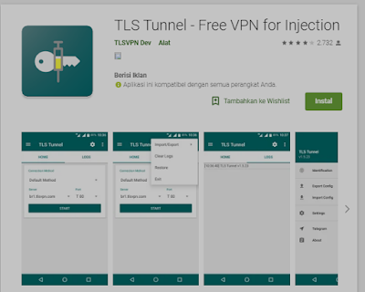 Mengatasi internet gratis mode ssl/tls tidak konek di kpn