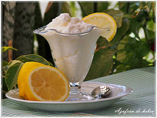 Espuma de limón