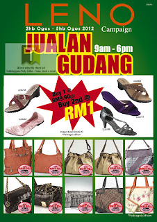 LENO Shoes Bags Warehouse Sale 2012