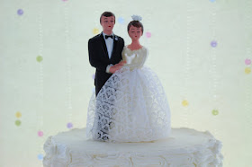 vintage cake topper