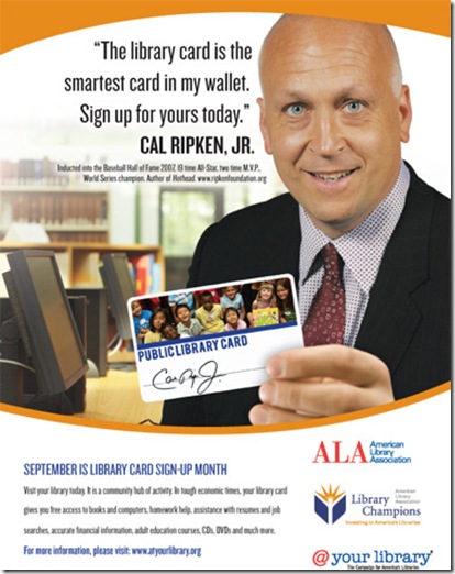 2011 Library Card Sign-up Month Logo