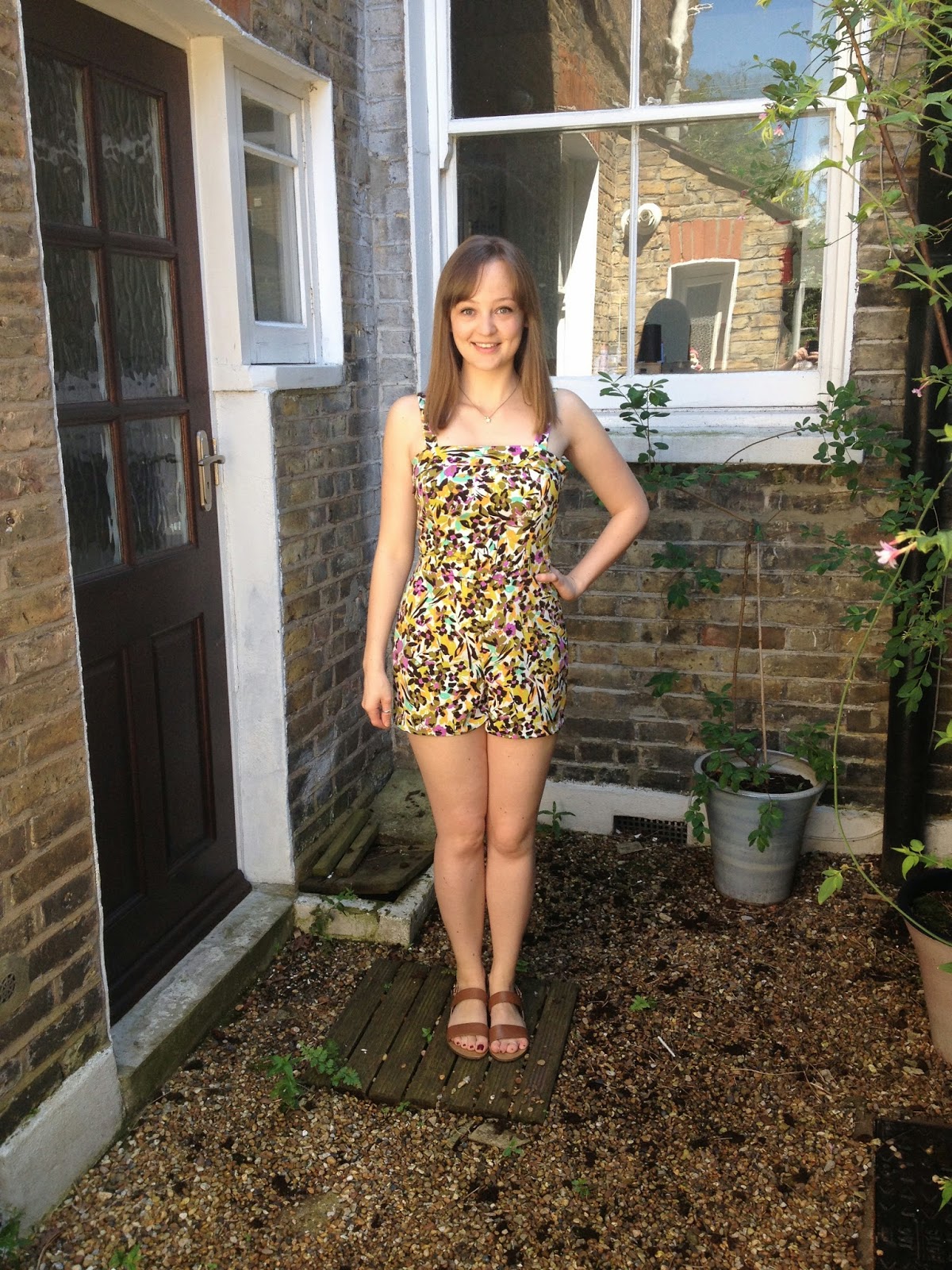 Diary of a Chainstitcher: By Hand London Holly Jumpsuit/Playsuit in John Kaldor French Crepe