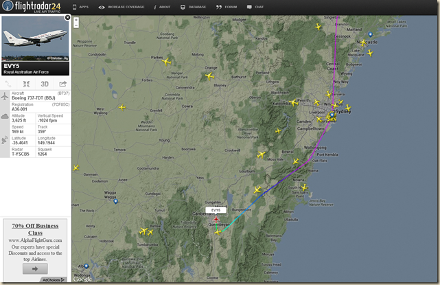 Flightradar24.com - Live flight tracker!