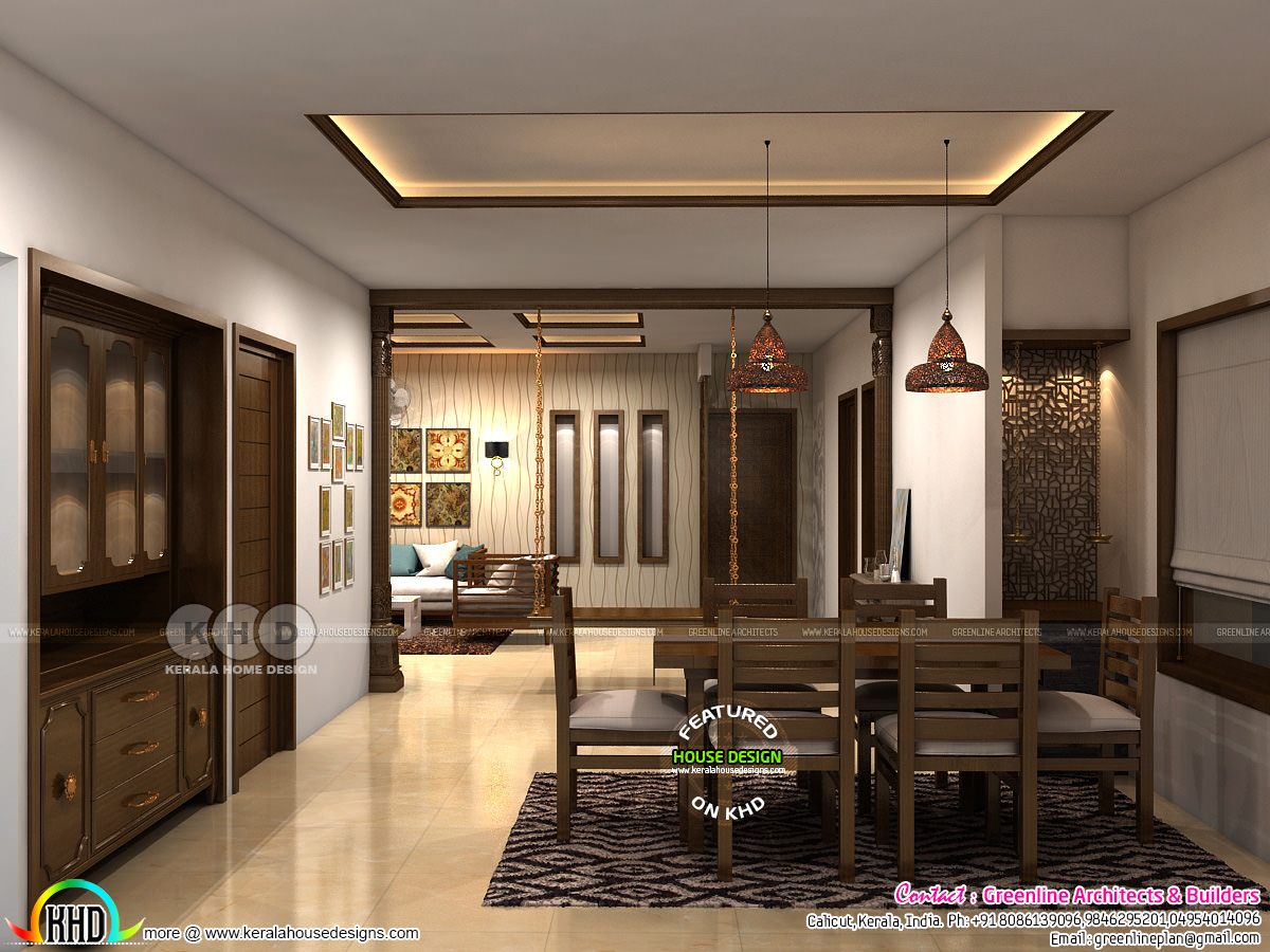  Modern  interior designs  of 2019  Kerala home  design  and 