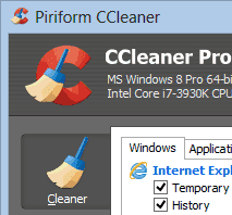 CCleaner Professional edition