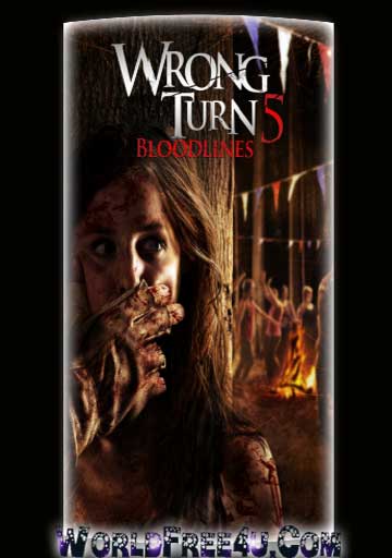 Poster Of Hollywood Film Wrong Turn 5 (2011) In 300MB Compressed Size PC Movie Free Download At worldfree4u.com