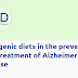 Dietas cetogênicas na prevenção e tratamento da doença de Alzheimer.