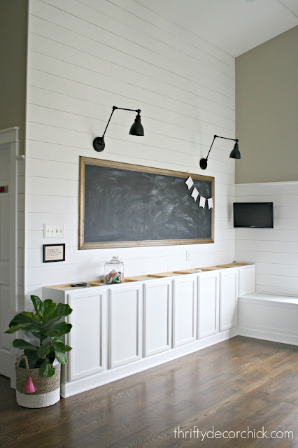 How to make a large DIY chalkboard