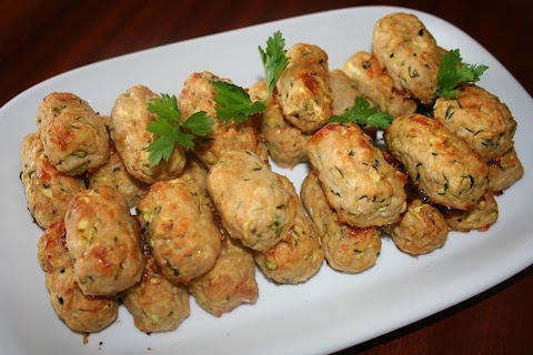 Croquetes de carne e courgette (sem fritar)