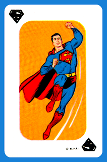 1966 Whitman - Superman Card Game - Superman (Orange)