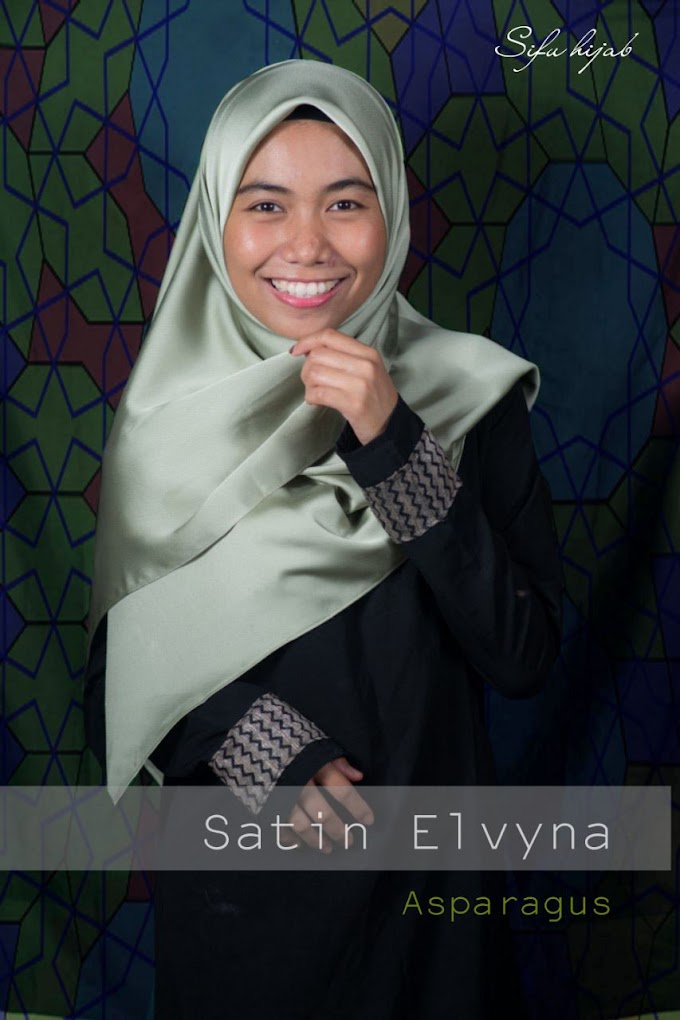 Tudung Murah Sifu Hijab Satin Elvyna (Bidang 55)