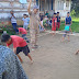 Bersama Anak-anak di Tabek Anduang Goro Perbaiki Pos Kamling