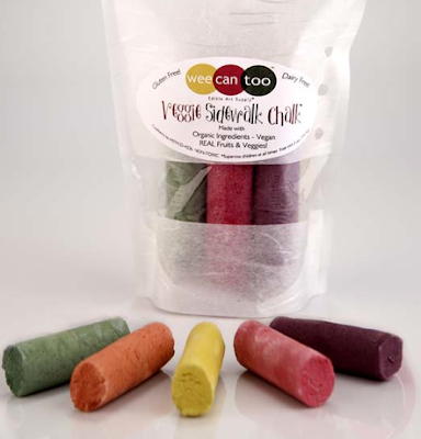 Veggie Sidewalk Chalk