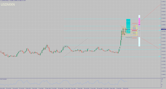 USDMXN monthly forecast for May 2020