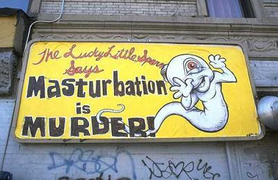 Sacred Sperm graffiti