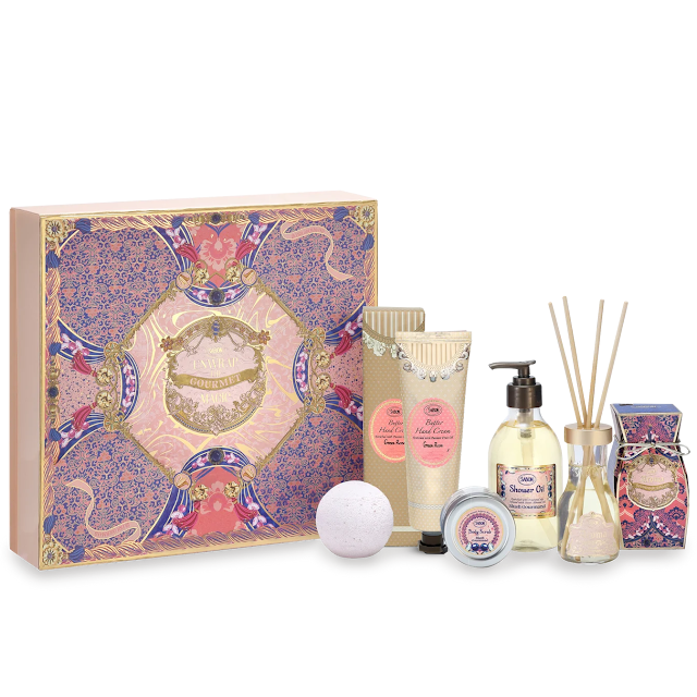 Sabon Blush Gourmand Holiday Kit, Hanukkah gift guide