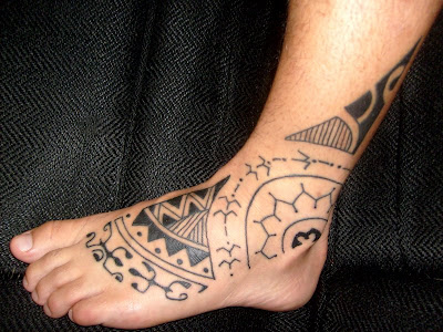 Black Abstract Foot Tattoo Labels tattoo tattoo art tattoo designs 