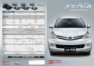 pricelist harga xenia terbaru