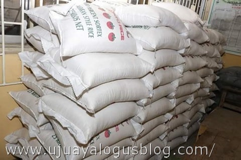 See Photos of the 102 Plastic Rice Intercepted by Nigerian Customs in Ikeja, Lagos