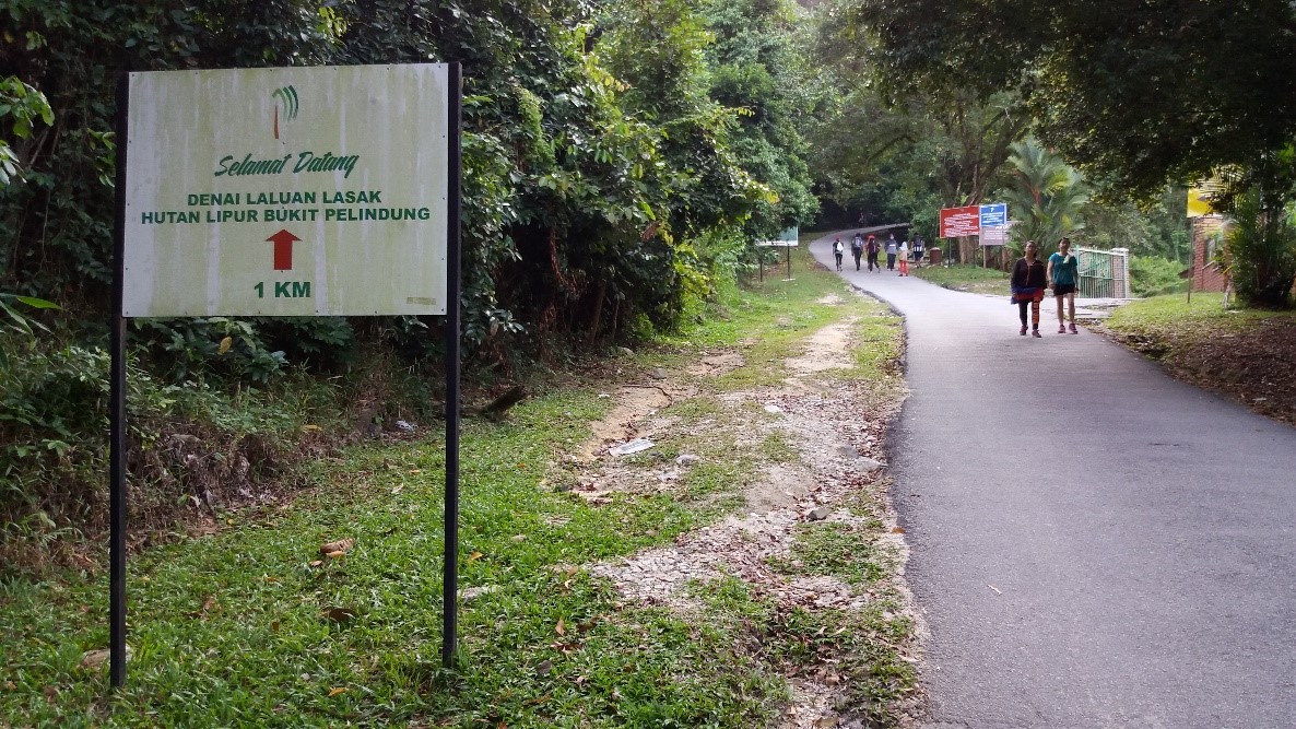 Mohd Faiz bin Abdul Manan: Hutan Lipur Bukit Pelindung