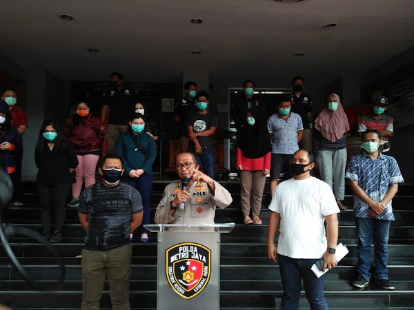 Tak Hiraukan PSBB ala Presiden, 18 Muda- Mudi Digiring Polisi