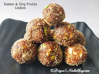 Dates and dry fruits ladoo