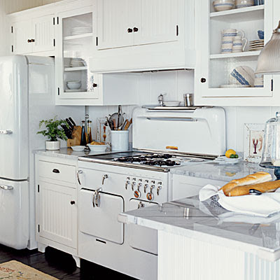 Vintage Style Kitchen Cabinets