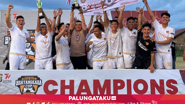 RESMI! Ditsamapta Fc Juara 1 Turnamen Sepakbola Bhayangkara Cup 2023