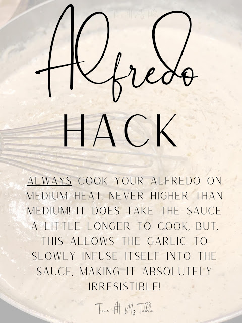 ultimate alfredo sauce hack