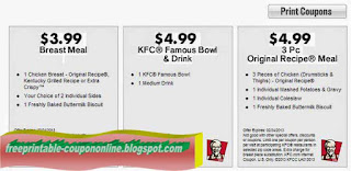 Free Printable Kfc Coupons