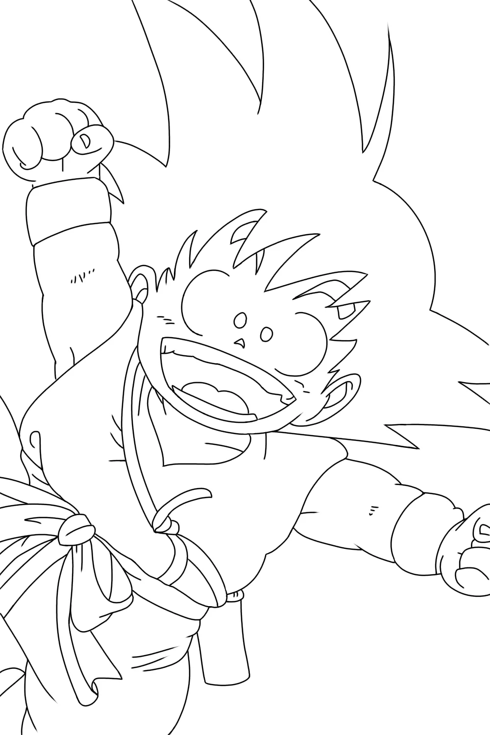 Dragon Ball Coloring Pages for Kids