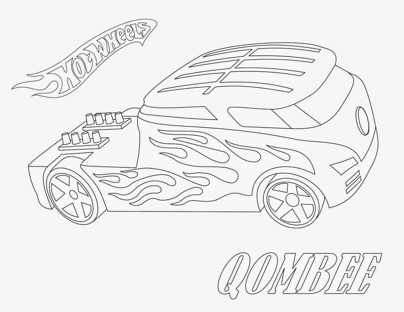 Hot Wheels Coloring Pages 53