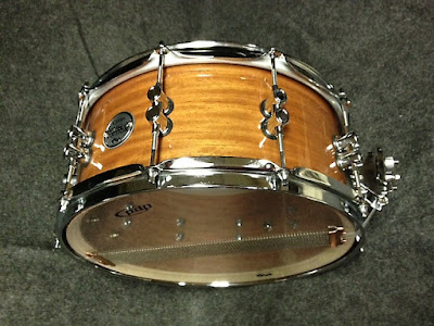 PDP 20-ply maple/bubinga snare drum