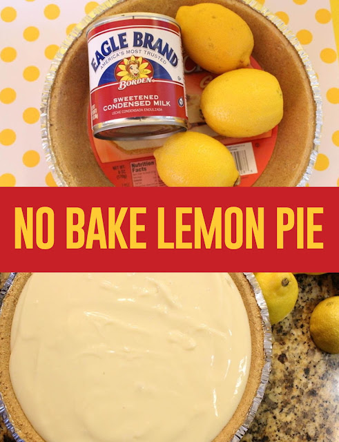 NO BAKE LEMON PIE