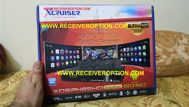 XCRUISER XDSR485HD SMARTBOX ANDROID LINUX RECEIVER WI FI SETTING