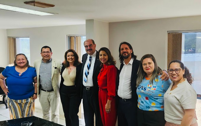 Altamira: representantes do TEAs do Xingu estiveram em Brasília buscando apoio para melhorar a qualidade da educação especial e inclusiva na região