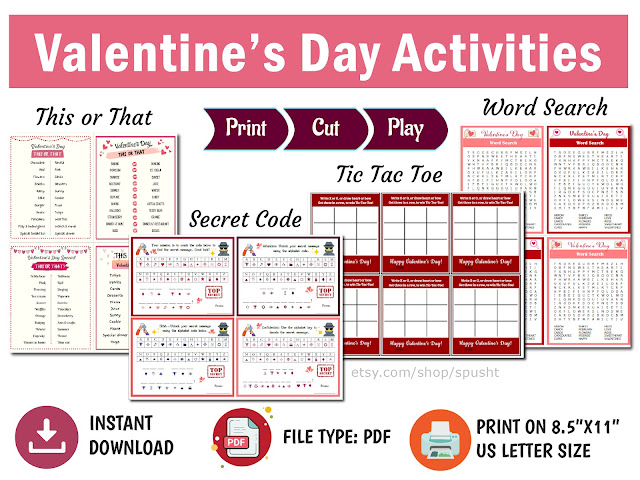 valentines day activities for kids