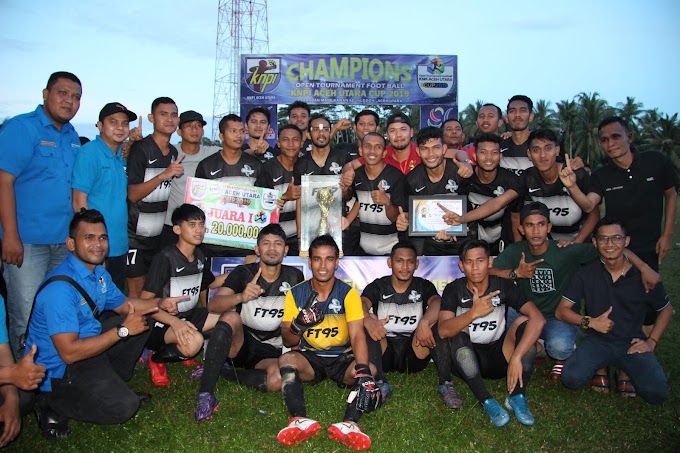 Tornadoes FC Juara Piala KNPI Aceh Utara Cup 2019