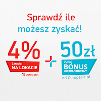 Comperia Bonus 4 Eurobank lokata premia 50 zł